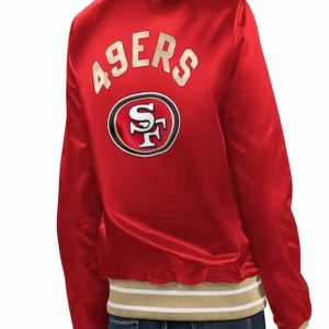 SF 49ers Red Bomber Jacket