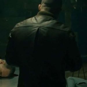 MobLand Tom Hardy Black Leather Jacket