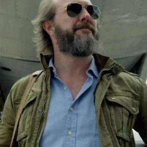 Narcos Bill Stechner Green Field Jacket