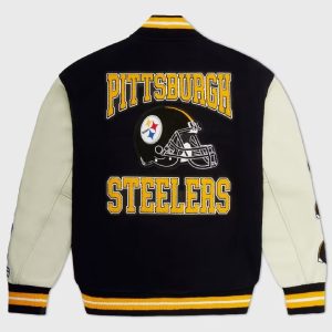 OVO Pittsburgh Steelers Letterman Varsity Jacket
