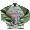 Philadelphia Eagles American Flag Varsity Jacket