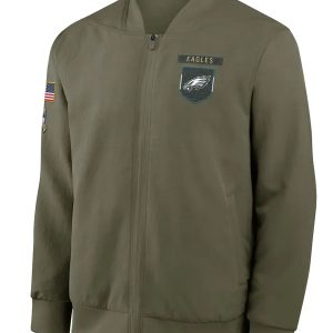 Philadelphia Eagles Sideline Bomber Jacket