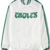 Philadelphia Eagles White Throwback Jacket