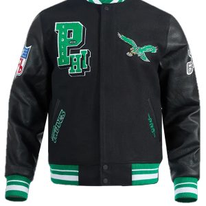 Philadelphia Eagles Best of Classic Wool Varsity Jacket