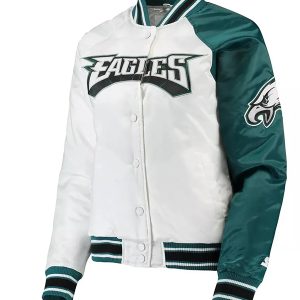 Philadelphia Eagles Hometown Satin Full-Snap Jacket