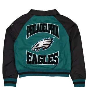Green & Black Eagles Jacket