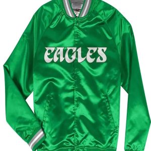 Eagles Satin Bomber