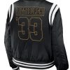 Pittsburgh Steelers Black Bomber Jacket