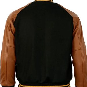 Pittsburgh Steelers Brown & Black Varsity Jacket