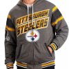 Pittsburgh Steelers Extreme Gray Hoodie