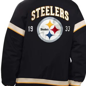 Steelers Black Varsity Jacket