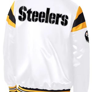 Pittsburgh Steelers Satin Bomber Jacket