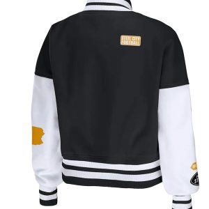 Steelers Erin Andrews Varsity Jacket