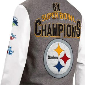 Pittsburgh Steelers Challenger Varsity Jacket