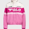 Pink Polo Racer Jacket