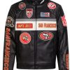 San Francisco 49ers Pro Standard Black Mashup Jacket