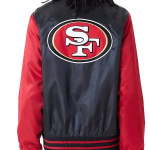Black and Red SF 49ers Jacket