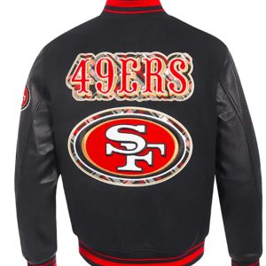 San Francisco 49ers Wool Varsity Jacket