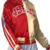 San Francisco 49ers Red and Gold Satin Jacket