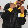Snoop Dogg Pittsburgh Steelers Black Satin Jacket