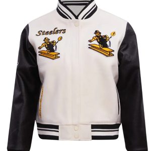 Steelers Vintage Varsity Jacket