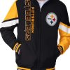 Pittsburgh Steelers Strong Arm Black Jacket