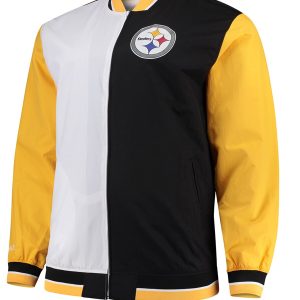 Pittsburgh Steelers Warm Up Team History Jacket