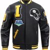 Pittsburgh Steelers Mashup Varsity Jacket