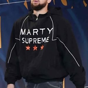 Stephen Curry Black Marty Supreme Jacket