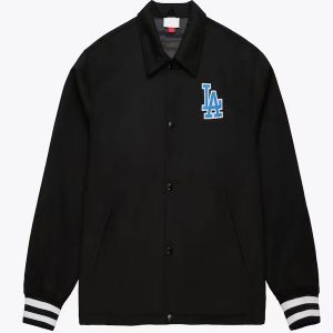LA Dodgers Oversweep Black Varsity Wool Jacket
