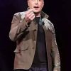 Elon Musk Brown Cotton Jacket