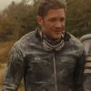 Tom Hardy The Bikeriders 2024 Black Leather Jacket