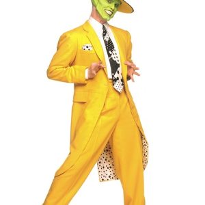 Jim Carrey Yellow Mask Suit