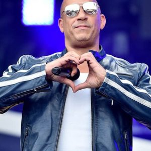Concert Miami Vin Diesel F9 Blue Jacket