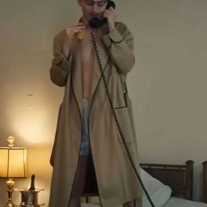 Timothée Chalamet Marty Supreme 2025 Brown Trench Coat