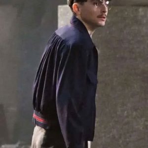 Timothée Chalamet Marty Supreme Blue Wool Jacket