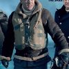 Tom Hardy Dunkirk Brown Shearling Leather Jacket