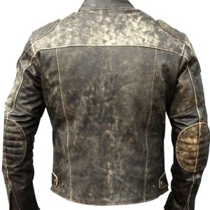 Tom Hardy The Bikeriders 2024 Black Leather Jacket