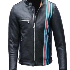 Venom 2 Eddie Brock Black Moto Leather Jacket