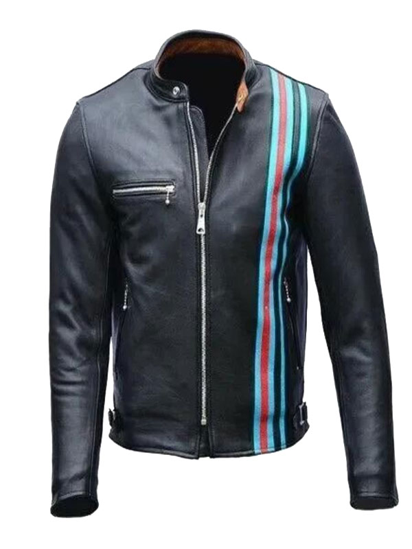 Venom 2 Eddie Brock Black Moto Leather Jacket