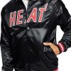 Classic Miami Heat 90s Throwback Bomber Jacket