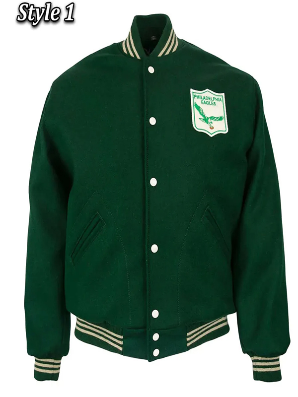 Philadelphia Eagles1960Green Wool Jacket