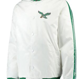 Philadelphia Eagles White Jacket
