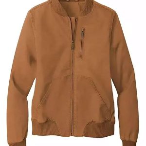 Amy Fleming Heartland S19 Brown Bomber Jacket