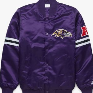 Baltimore Ravens Satin Jacket