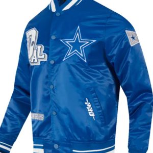 Dallas Cowboys Best of Classic Royal Blue Varsity Jacket