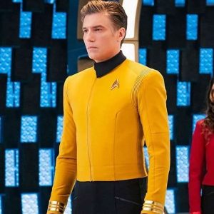 Captain Christopher Pike Star Trek Discovery Yellow Jacket