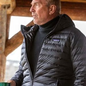 John Dutton Black Puffer Jacket