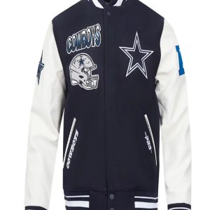 Dallas Cowboys Turn It Up Classic Varsity Letterman Jacket