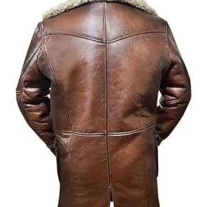 The Dark Knight Rises Bane Black Leather Coat